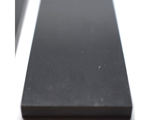   Knife handle pads G10 Black (black) 1024x40x6mm
